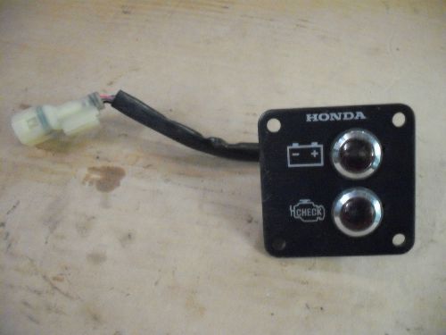 Honda warning light panel