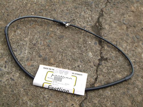 Suzuki rm rm85 new fastline stainless front brake line hose black rm85l 2002-06