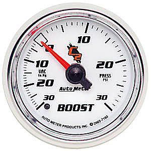 Autometer 7103 c2 mechanical boost vacuum gauge