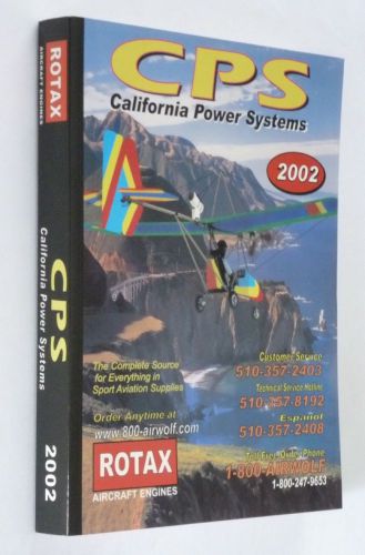 California power systems 2002 catalog - light and ultralight planes