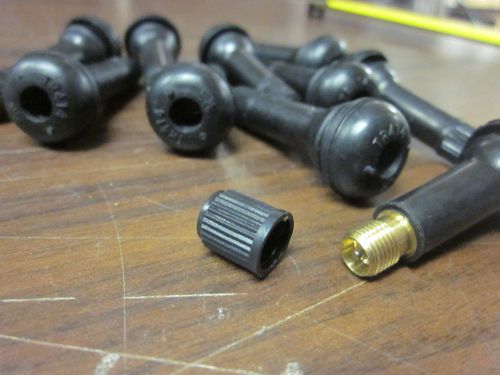 Lot of ~ 10 ~ replacement 2&#034; tire valve stems wheel truck car rubber ts-414