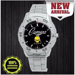 Chevrole corrvette cr6 with camaro wristwatches
