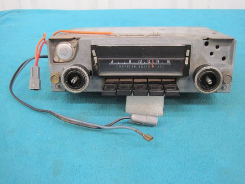 1970 road runner, coronet, charger, b-body, am radio, lks great, but not playing