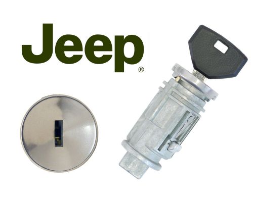 Jeep grand cherokee liberty wrangler commander ignition lock cylinder &amp; 2 keys