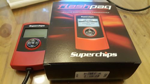 Superchips flashpaq for ford gas/diesel