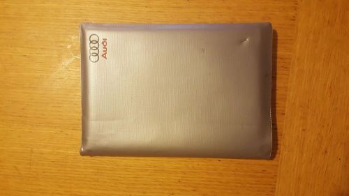 1999 audi a4 owners owner manual set with case