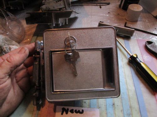 Reconditioned bargman l-300,new springs, rv door lock, latch,# 12,vintage camper