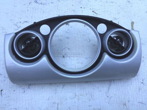 02 03 04 05 06 07 08 mini cooper speedometer instrument cluster dash bezel oem