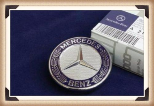 Genuine bonnet badge w205 c-class w212 e-class a2128170316 mercedes-benz emblem