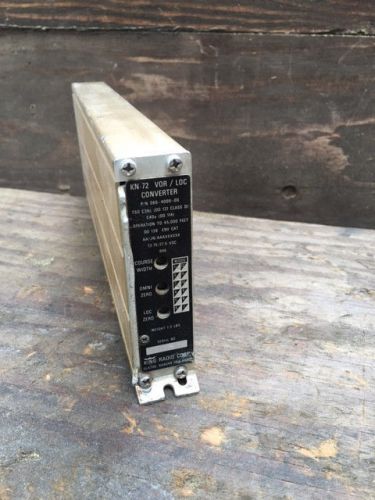 King kn 72 vor loc converter 14 28 volt pn 066400900