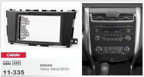 Carav 11-335 2-din car radio dash kit panel for nissan teana, altima 2012+