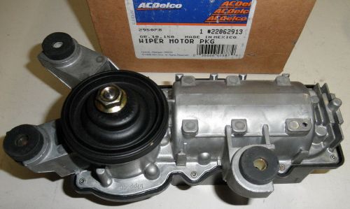 22062913 genuine gm windshield wiper motor ac delco 22062913 oem nos nib