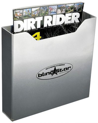 Blingstar magazine rack mounted trailer garage  mag rack - standard aluminum
