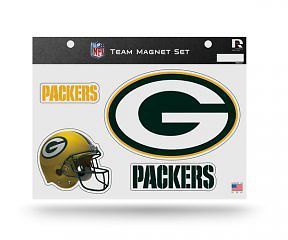 Green bay packers team magnet set