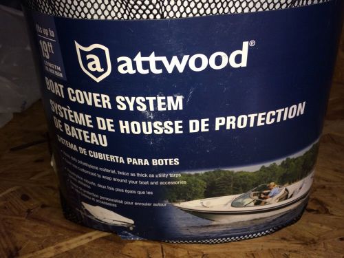 New attwood boat cover boats fits up to 19&#039;