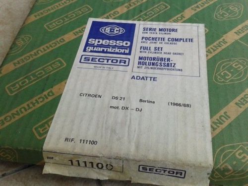 Citroen ds 21 berlina ( 1966/1968 ), mot.dx-dj - full engine gasket set