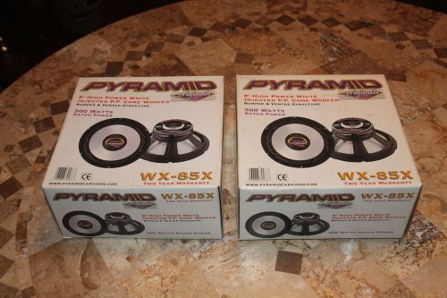 (pair} pyramid wx-85x / 300 watts rated power 4 ohms