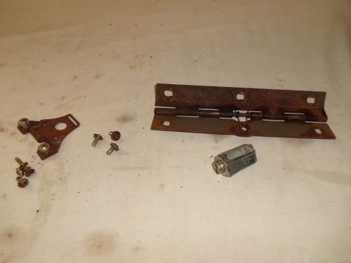 1950 buick glove box lock hinge catch hardware