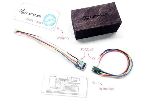 Lexus p0420 off - o2 oxygen sensor spacer alternative - catalyst emulator