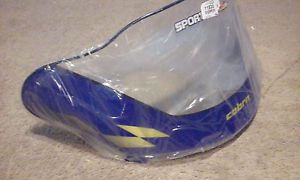 Polaris edge chassis cobra windshield mid height clear blue yellow