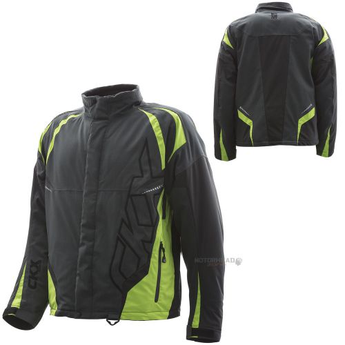Snowmobile ckx rush jacket men charcoal black green medium snow winter coat