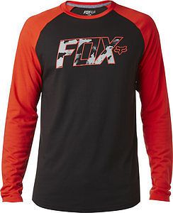 Fox racing gemstone mens long sleeve tech t-shirt black