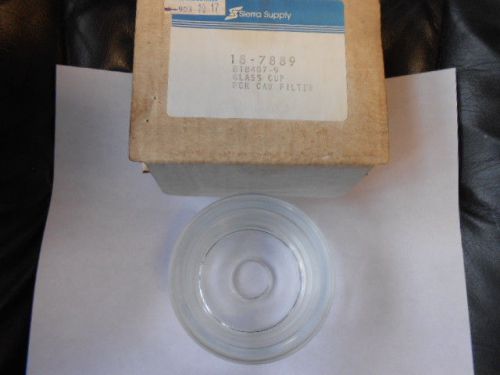 Sierra volvo penta 18-7889 818407-9 glass cup for cav filter nos nib marine