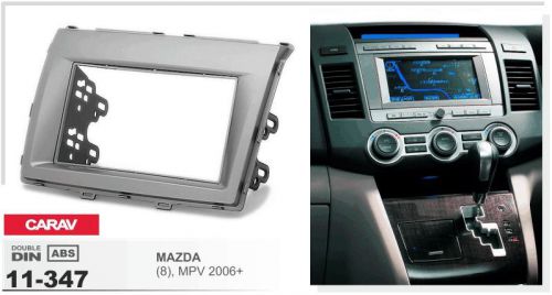 Carav11-347 car 2din radio dvd frame fascia dash panel for mazda (8), mpv 2006+