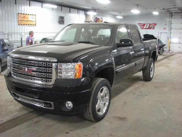 2011 gmc sierra denali 2500 rear seat belt & retractor only lh driver black