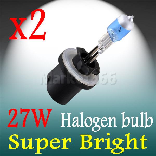 2x 880 890 pgj13 super bright white fog halogen bulb hight power 27w head light