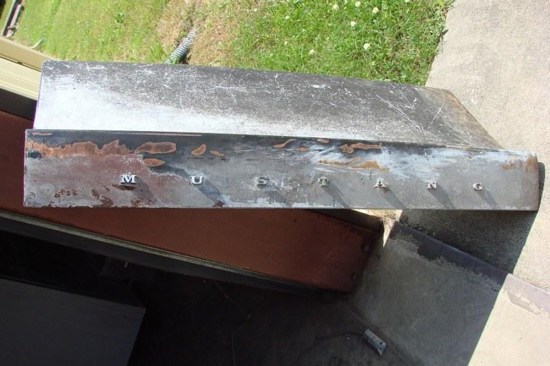 1969-1970 Ford Mustang Fastback Trunk Lid / Deck Lid Original, US $140.00, image 3