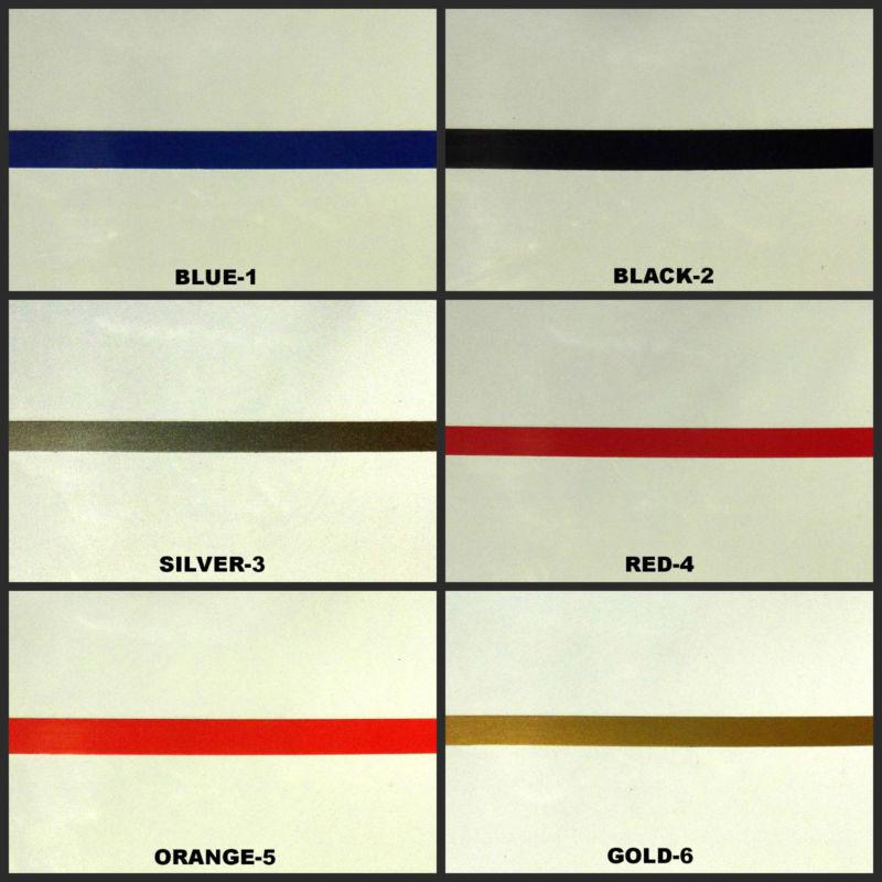 Auto boat marine rv car  motor-home trailer decal pinstripe 3/8" x 150'