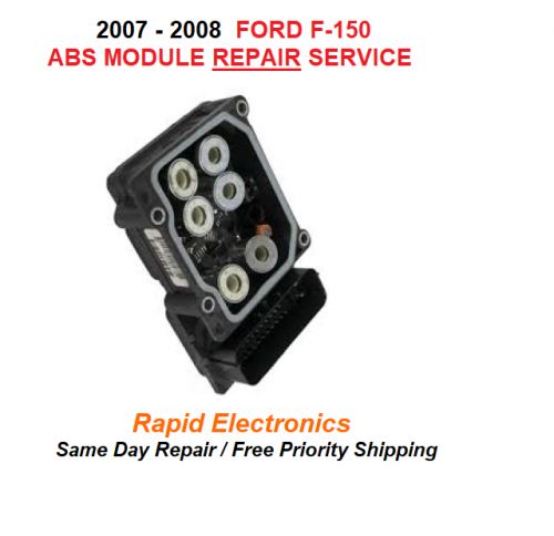 2007-2009 Ford F-150 F150 ABS EBCM Electronic Brake Pump Control Module Repair, US $159.00, image 2