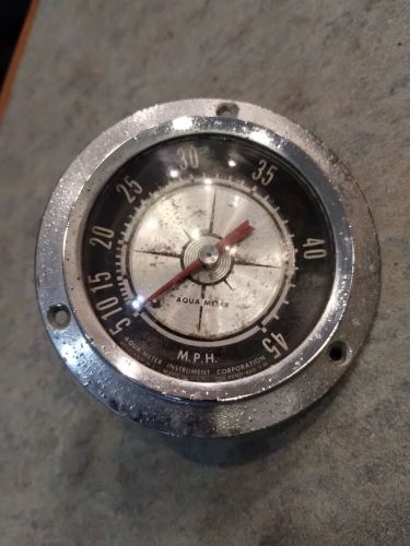 Vintage aqua meter speedometer to 45 m.p.h. pre-owned