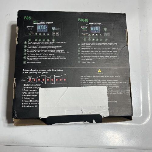 HTRC P3648 Golf Cart Battery Charger for Yamaha G29 36V 18A & 48V 13A Open Box, US $69.00, image 2