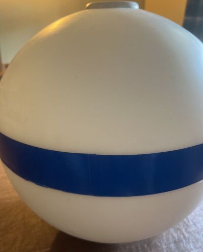 Taylor made 46374 t3c sur-moor 24&#034; d white/blue mooring buoy