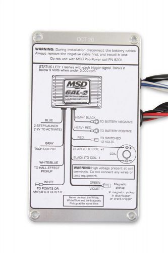 MSD Ignition 64213 6AL-2 Series Multiple Spark Ignition Controller, US $419.95, image 5