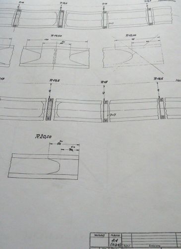 21 Pages of ORIGINAL Horten/Horton 4 Flying Wing PLANS ONLY of FULL SCALE GLIDER, US $100.00, image 10