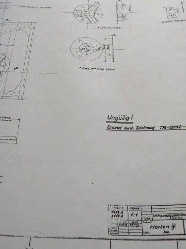 21 Pages of ORIGINAL Horten/Horton 4 Flying Wing PLANS ONLY of FULL SCALE GLIDER, US $100.00, image 11