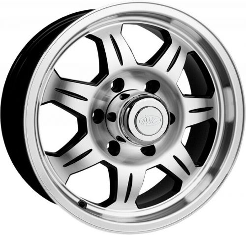 Awc 870 series aluminum trailer wheel 12"x4" - 870-24040