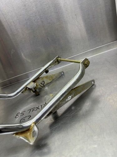 85 honda trx 125 fourtrax rear grab bar bumper 81200-vm6-000 1985