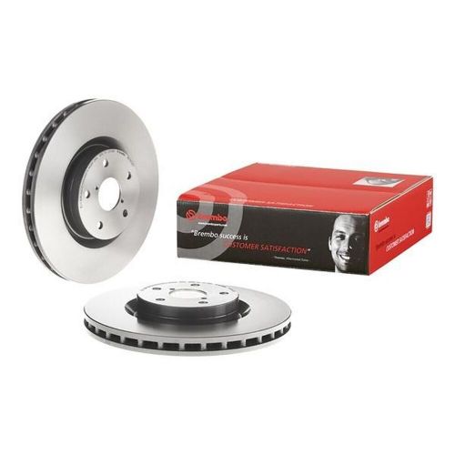 Brembo front single vented uv coated brake disc 09.7812.21 - fits subaru