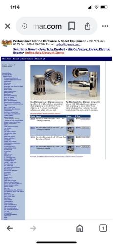 4” Marine In Line Silencers Rex Marine Mercruiser Hardin Marine 454 496 BB, US $79.00, image 7