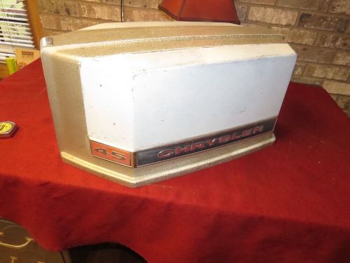 Vintage, 1970's Chrysler 45 HP Electric Outboard Motor Hood Cowl, US $59.45, image 8