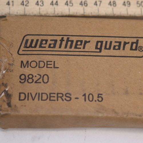 (4-pk) weather guard bin dividers steel 10.5" 9820