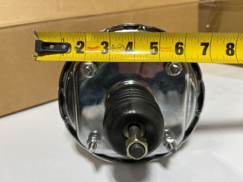 7" Dual Street Rod Booster w/ Milled Master Cylinder CHROME Universal Street Rod, US $115.87, image 3