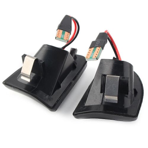 LED Sequential Dynamic Side Marker Turn Signal Light Black Fit Smart Fortwo W451, US $12.49, image 3