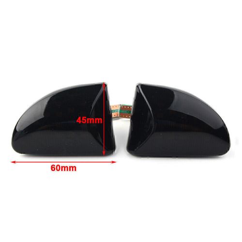 LED Sequential Dynamic Side Marker Turn Signal Light Black Fit Smart Fortwo W451, US $12.49, image 4
