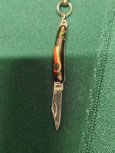 Miniature Working Pocket Knife Key Chain, US $20.00, image 3
