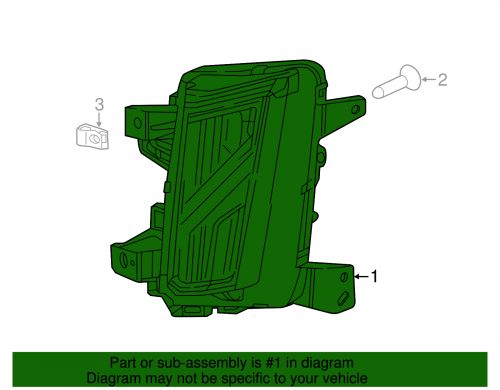 Genuine GM Driver Side Cornering Lamp 84899148, US $104.16, image 2